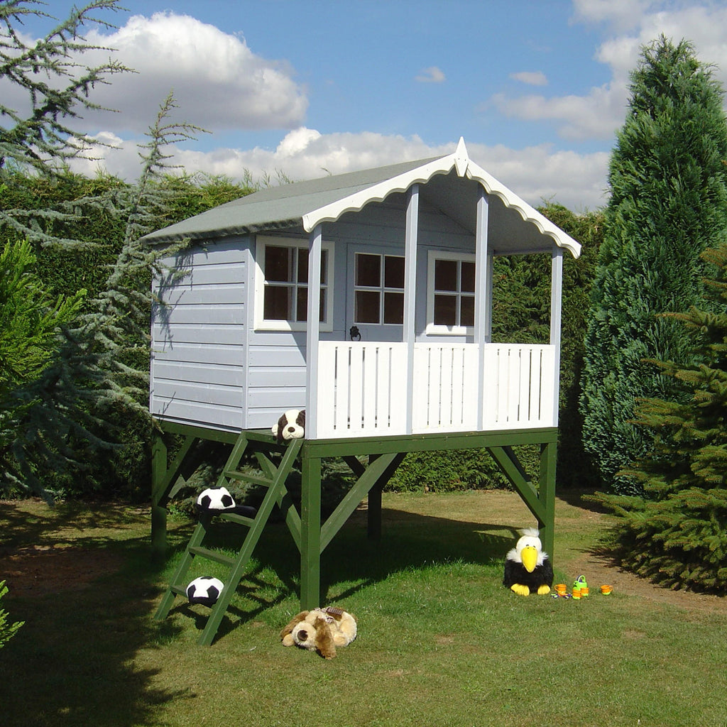 Shire 6x4 Stork Playhouse with Platform & Slide