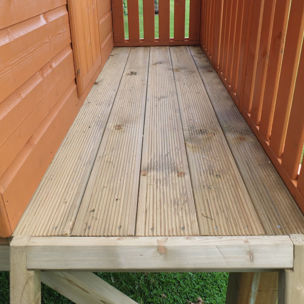 Shire 6x4 Stork Playhouse with Platform & Slide