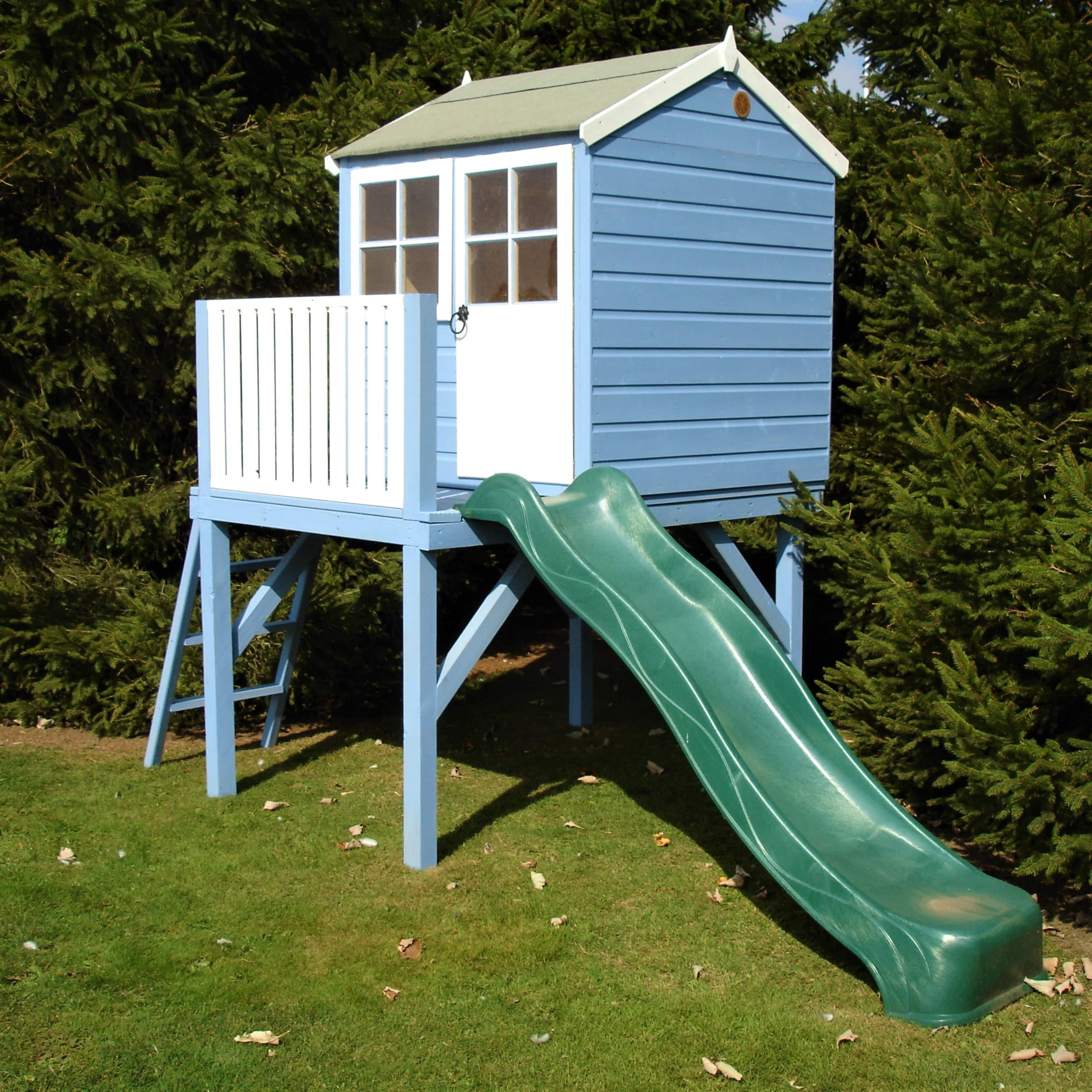 Shire 6 x 4 Bunny Playhouse with Platform & Slide