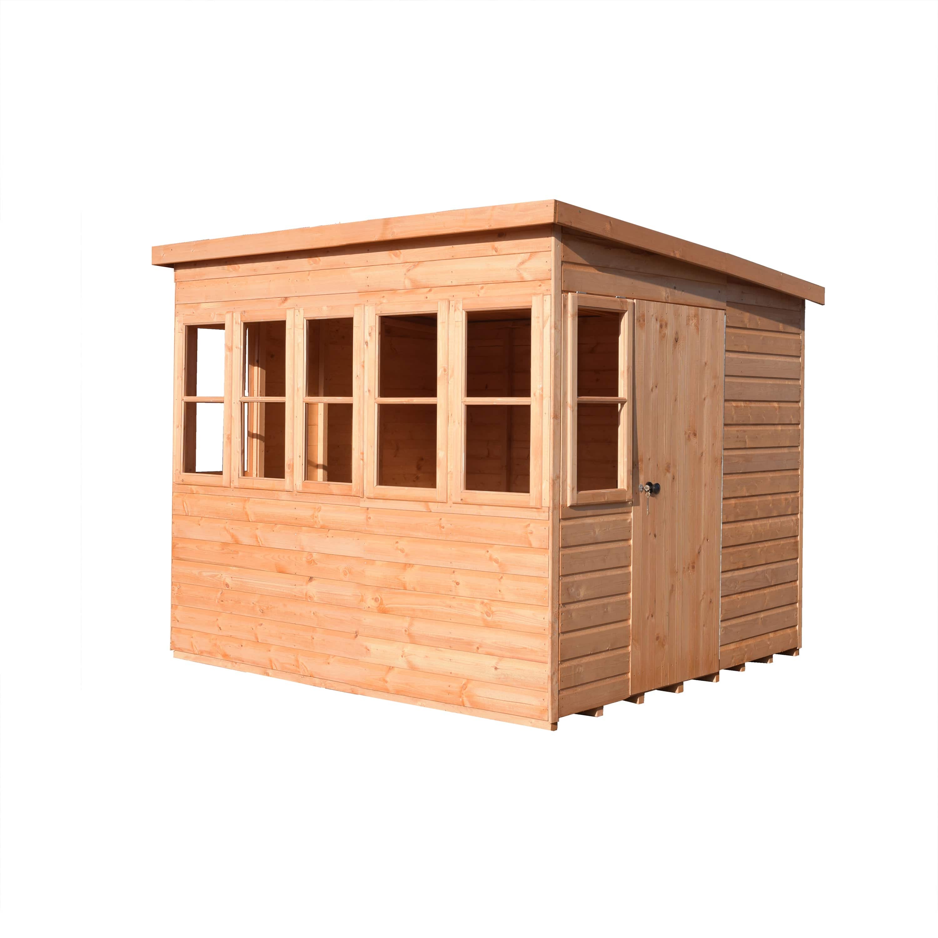 Shire 8x6 Sun Pent Potting Shed