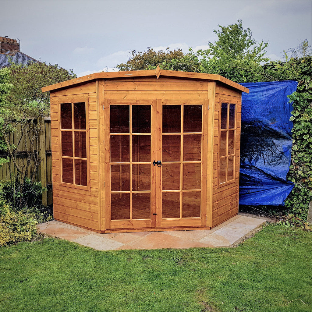 Shire Hampton 7x7 Corner Summerhouse