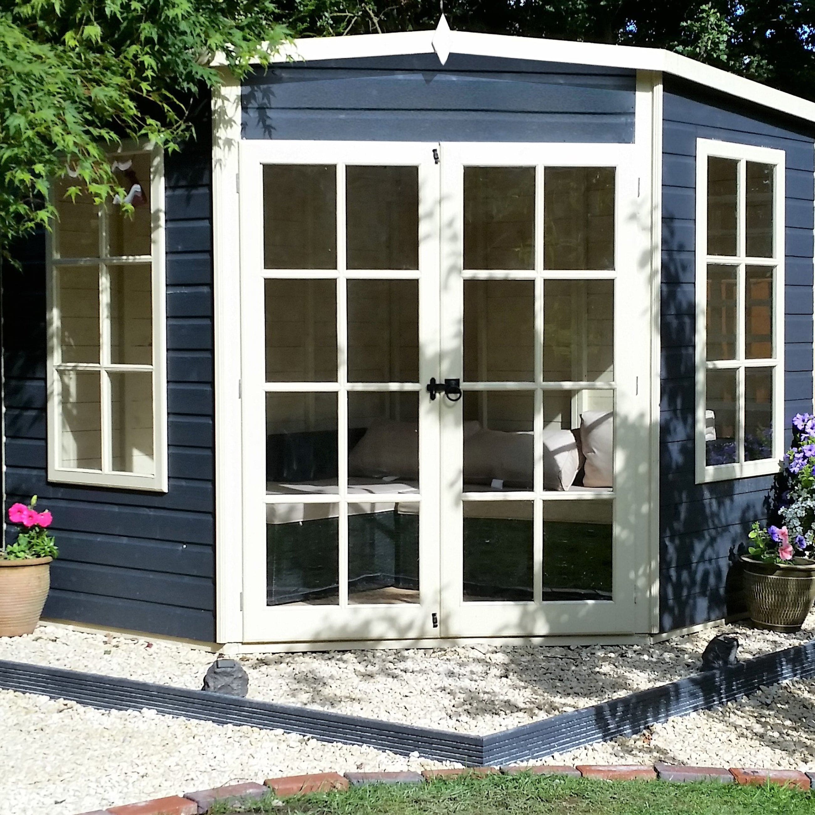 Shire Hampton 7x7 Corner Summerhouse