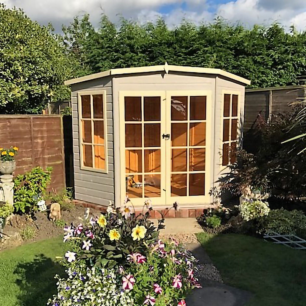 Shire Hampton 7x7 Corner Summerhouse