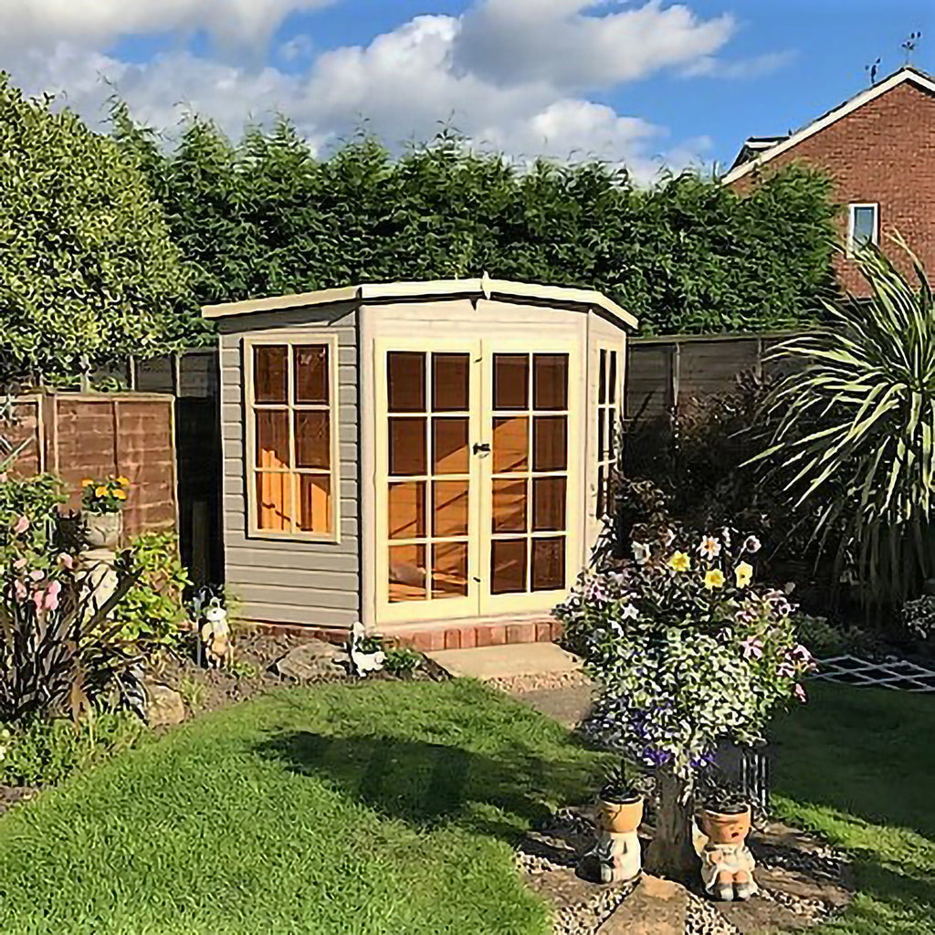 Shire Hampton 7x7 Corner Summerhouse