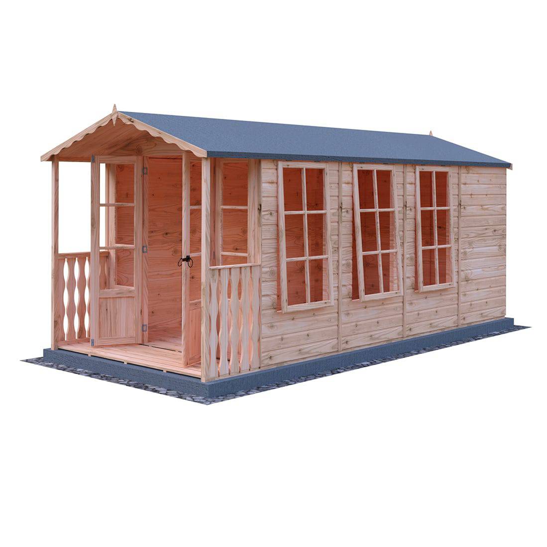 Shire Westminster Summerhouse 13x7 with Veranda