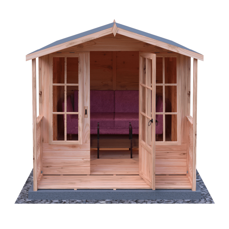 Shire Badminton 7 x 10 Summerhouse with Verandah
