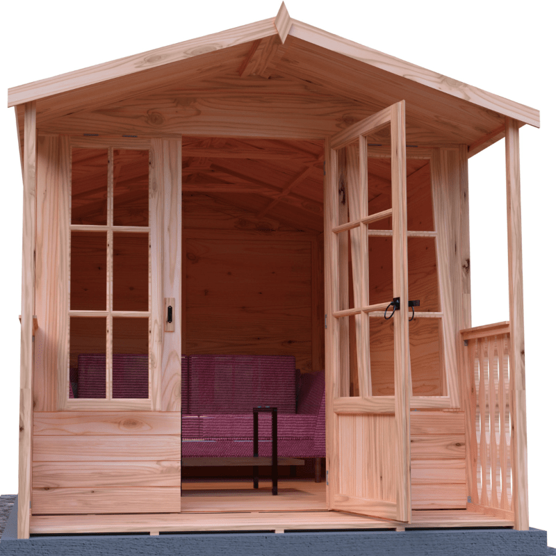 Shire Badminton 7 x 10 Summerhouse with Verandah