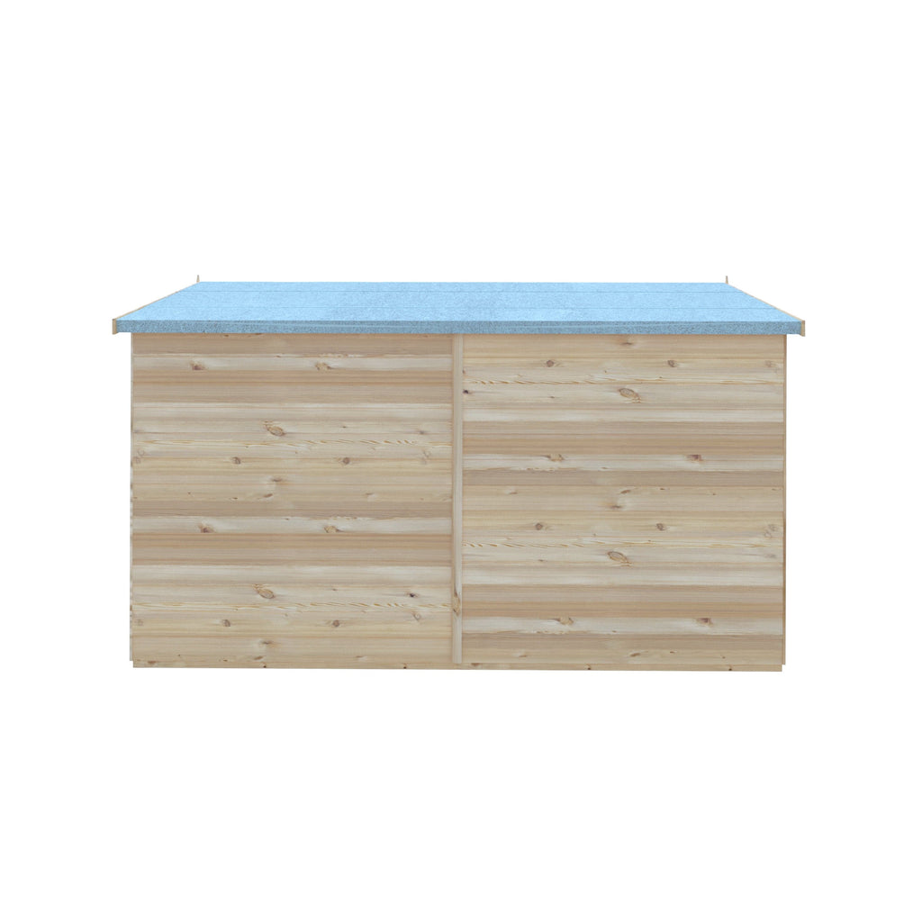 Shire 10x10 Overlap Shed Double Door With Windows