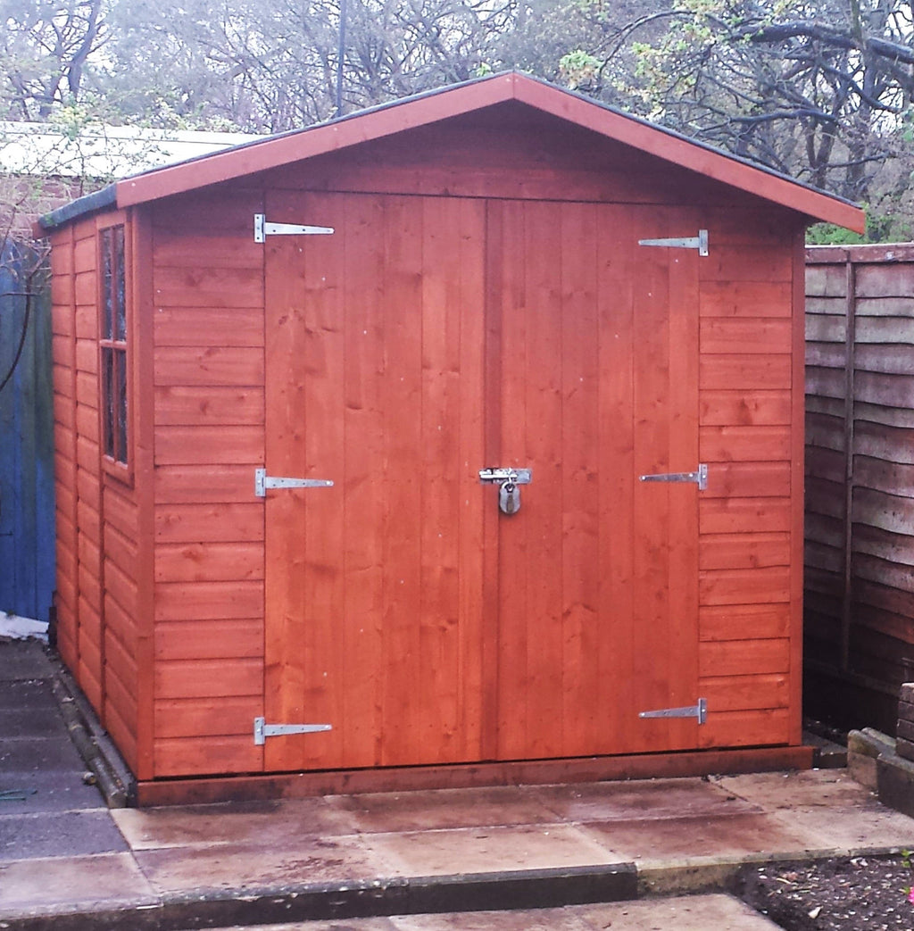 Shire 10x7 Guernsey Shed Double Door Apex Workshop