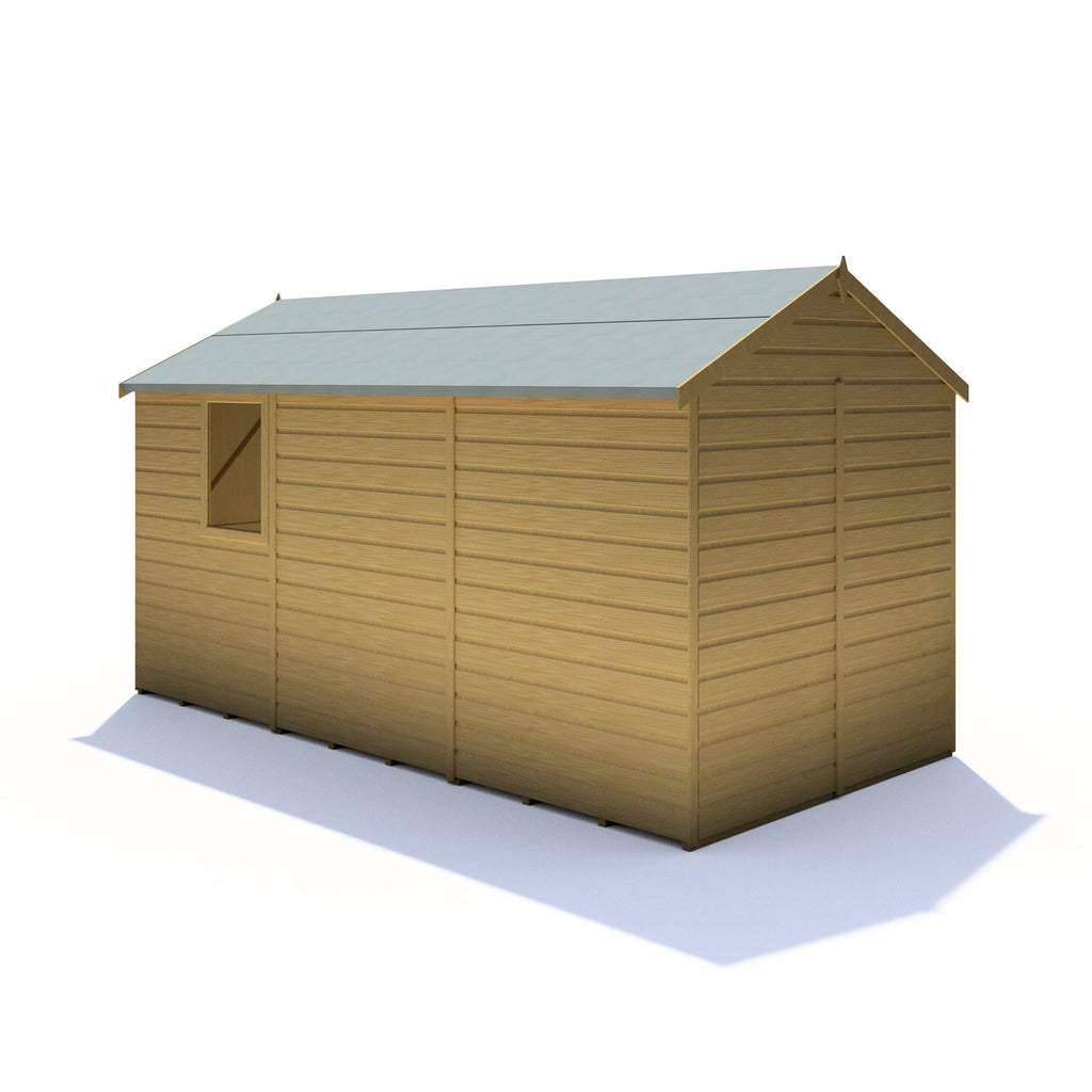 Shire 12x6 Warwick Shed Apex Double Door