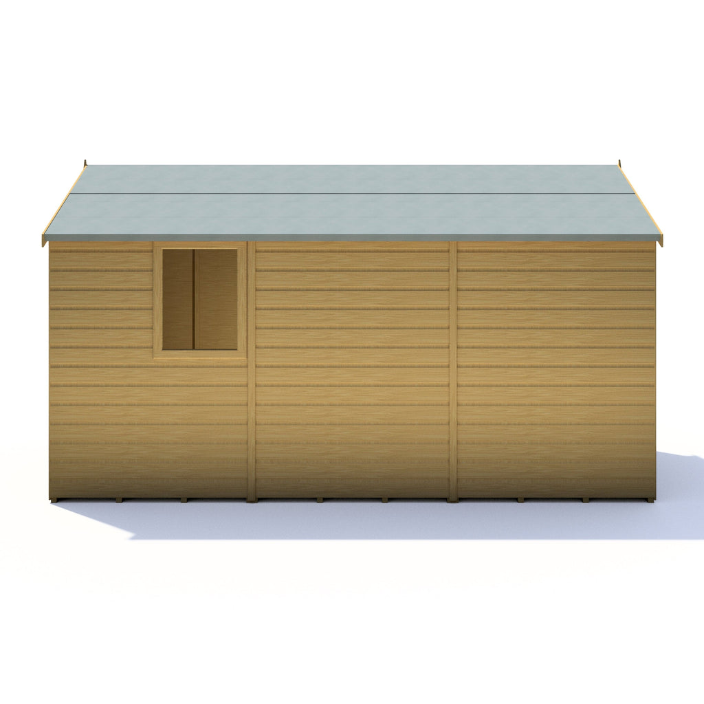 Shire 12x6 Warwick Shed Apex Double Door