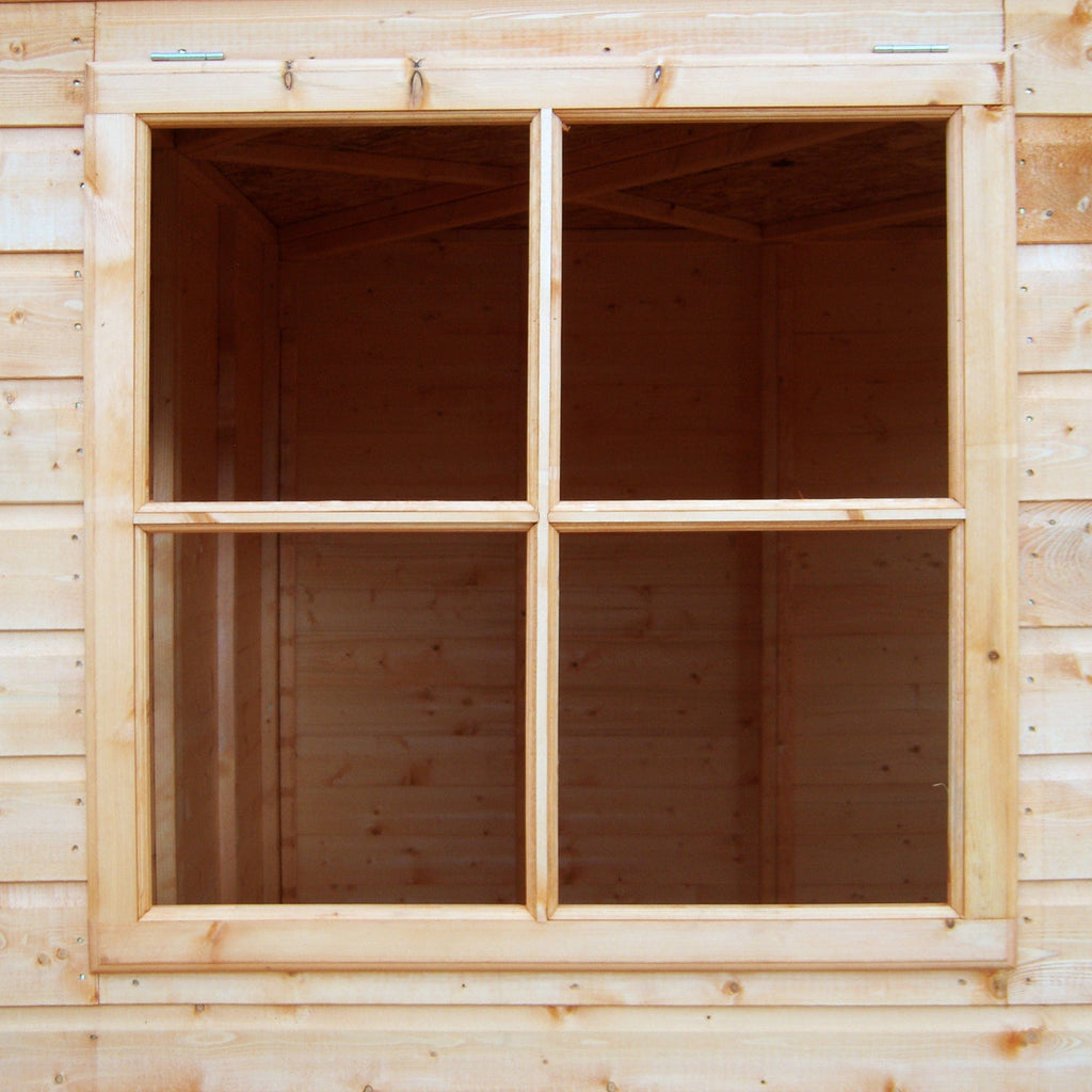 Shire 7 x 7 Shiplap Corner Shed Double Door