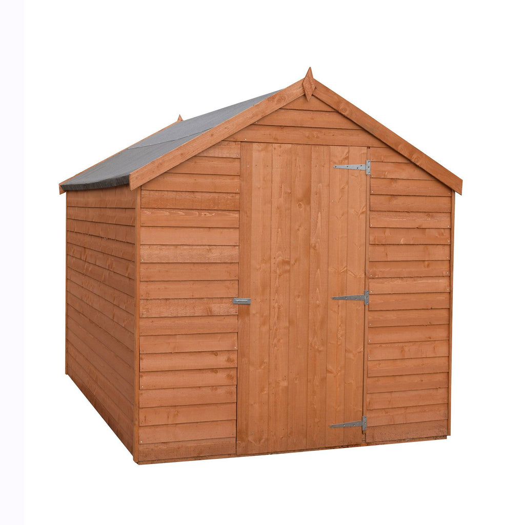 Shire 7x5ft Value Overlap Shed - Single Door