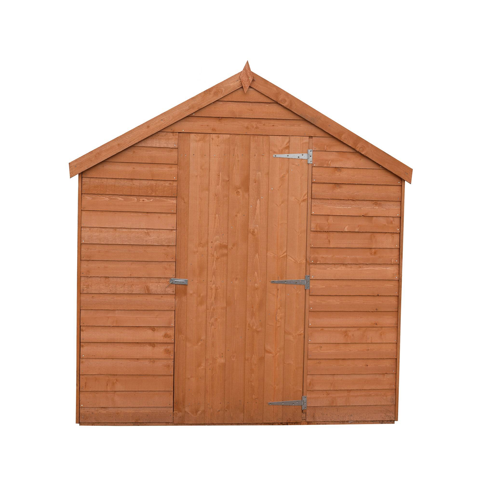 Shire 7x5ft Value Overlap Shed - Single Door