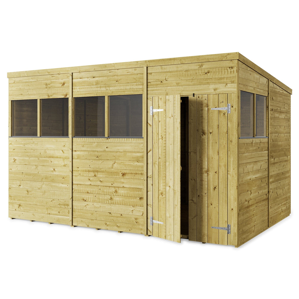 Store More 12 x 8 Tongue and Groove Pent Shed