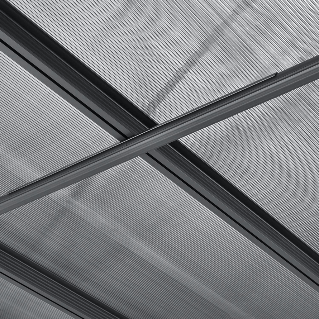 Kingston 10x16ft Aluminium Curved Carport