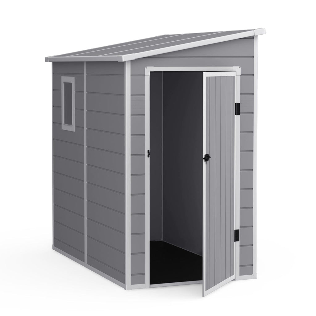 Lotus Veritas 6x4 Lean To Pent Plastic Shed