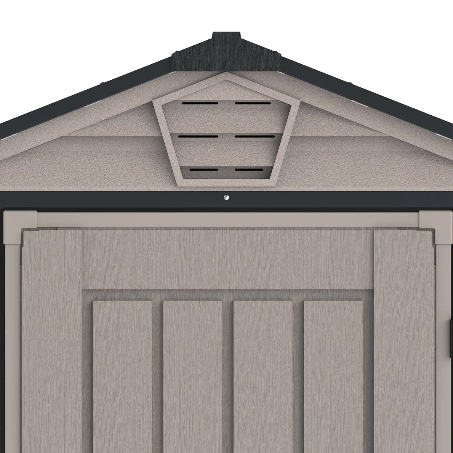 Saffron Apex Plus 4x6 Vinyl Shed