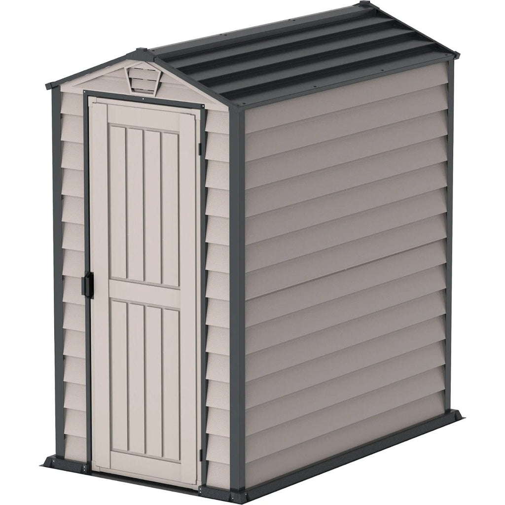 Saffron Apex Plus 4x6 Vinyl Shed