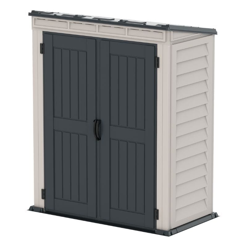 Saffron Pent Plus 5x3 Vinyl Shed