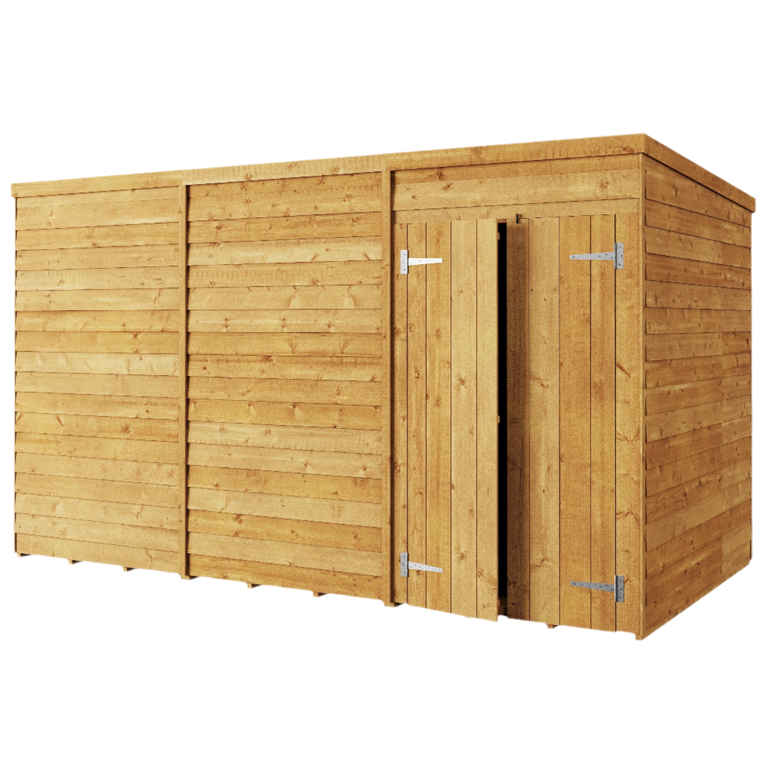 Store More 12 x 6 Pressure Treated Overlap Pent Shed