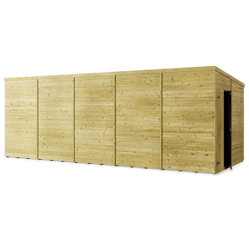 Store More 20 x 8 Tongue and Groove Pent Shed