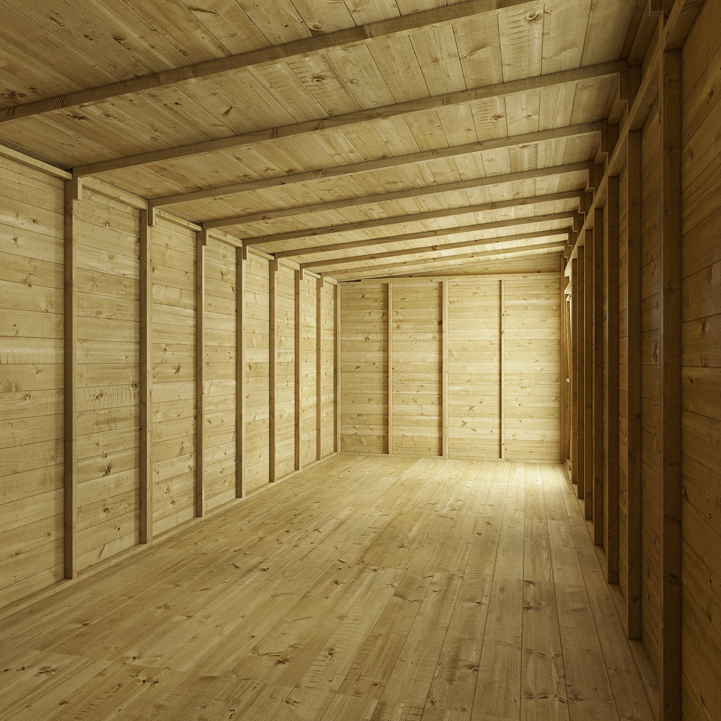 Store More 20 x 8 Tongue and Groove Pent Shed