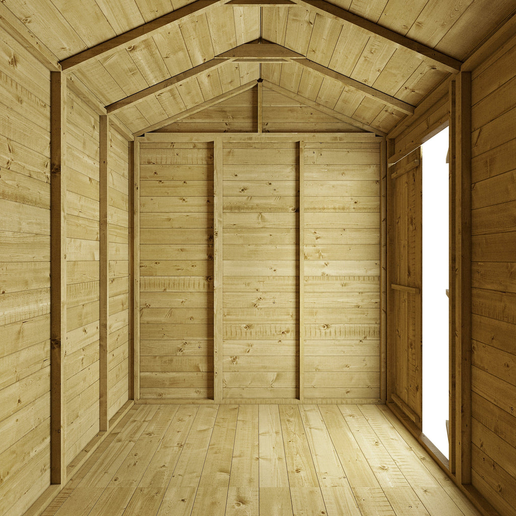 Store More 4 x 6 Tongue and Groove Apex Shed - Windowless