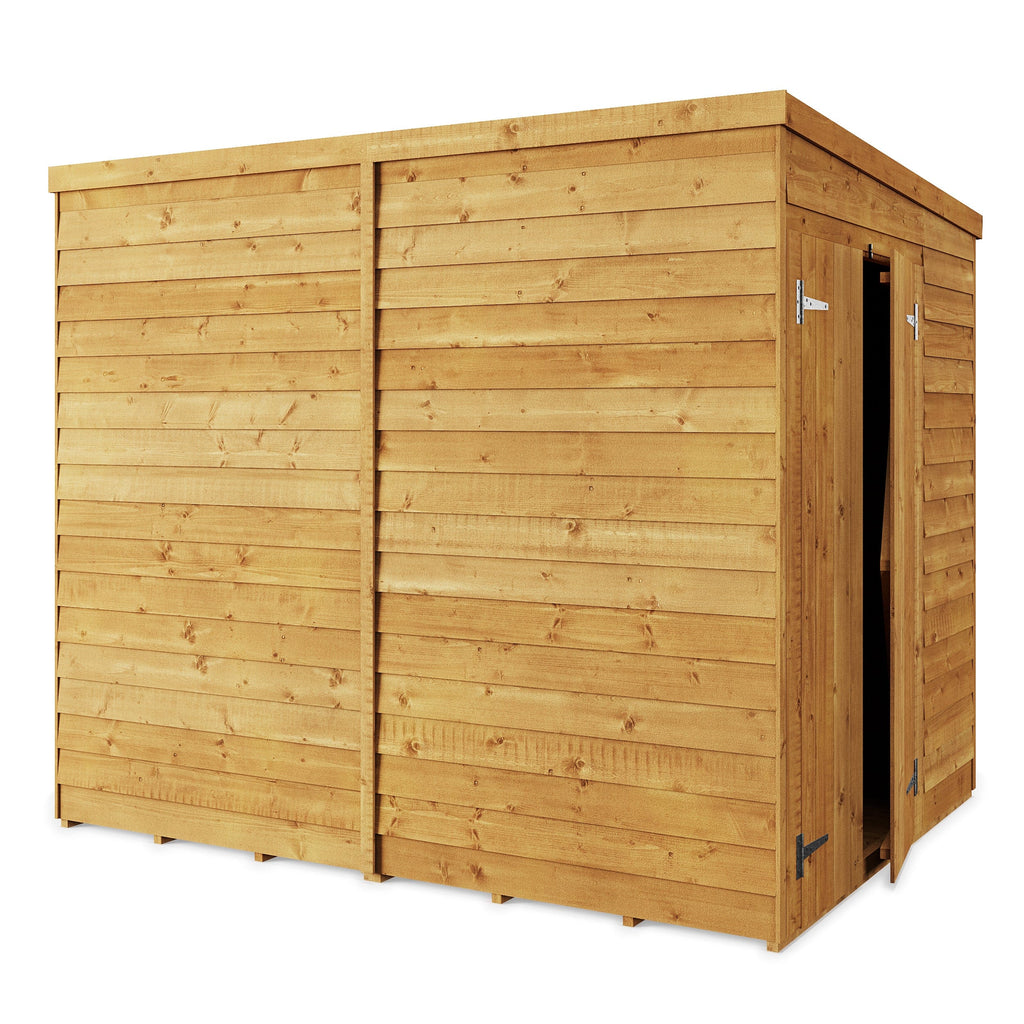 Store More 8 x 6 Pressure Treated Overlap Pent Shed