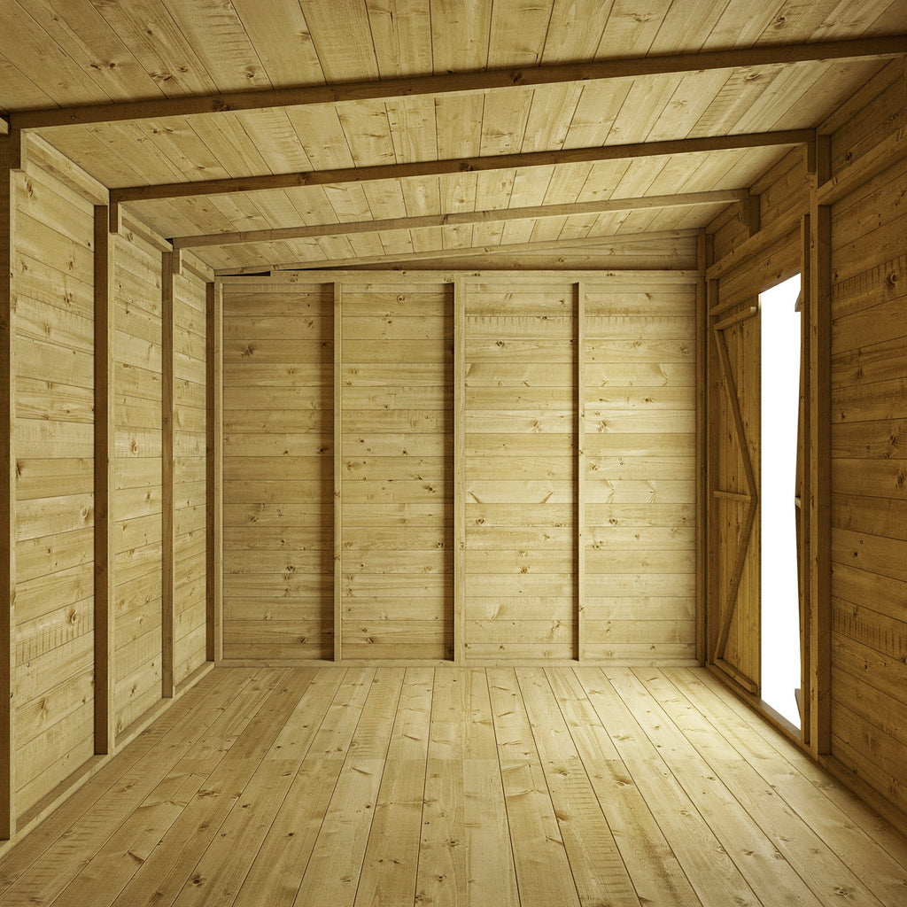 Store More 8 x 8 Tongue and Groove Pent Shed