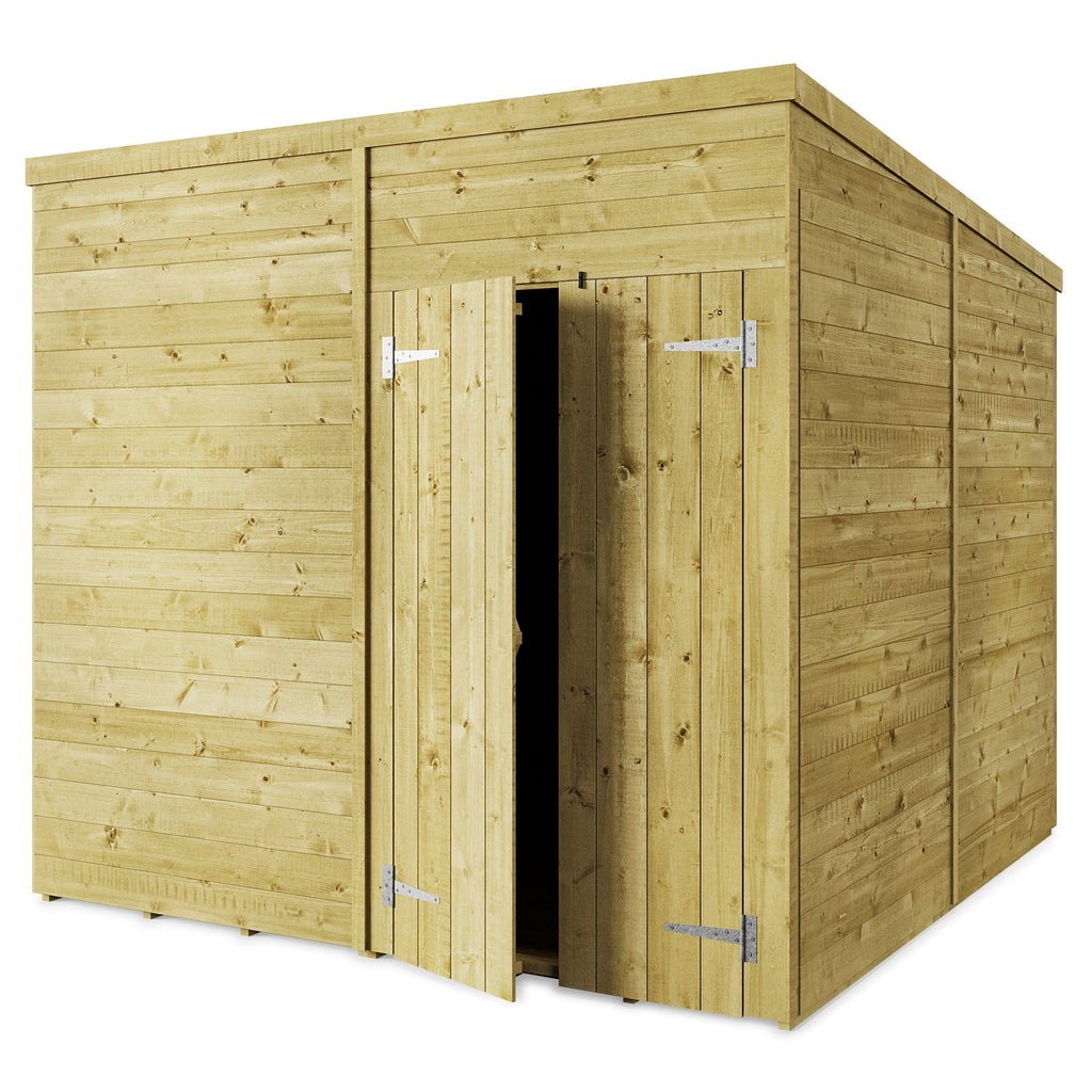Store More 8 x 8 Tongue and Groove Pent Shed