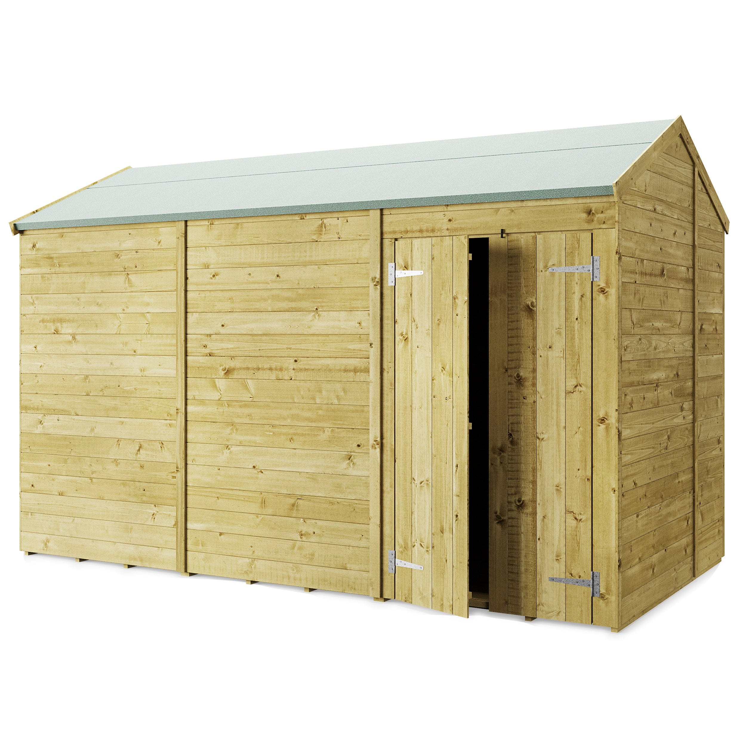Store More 12 x 6 Tongue and Groove Pressure Treated Apex Shed
