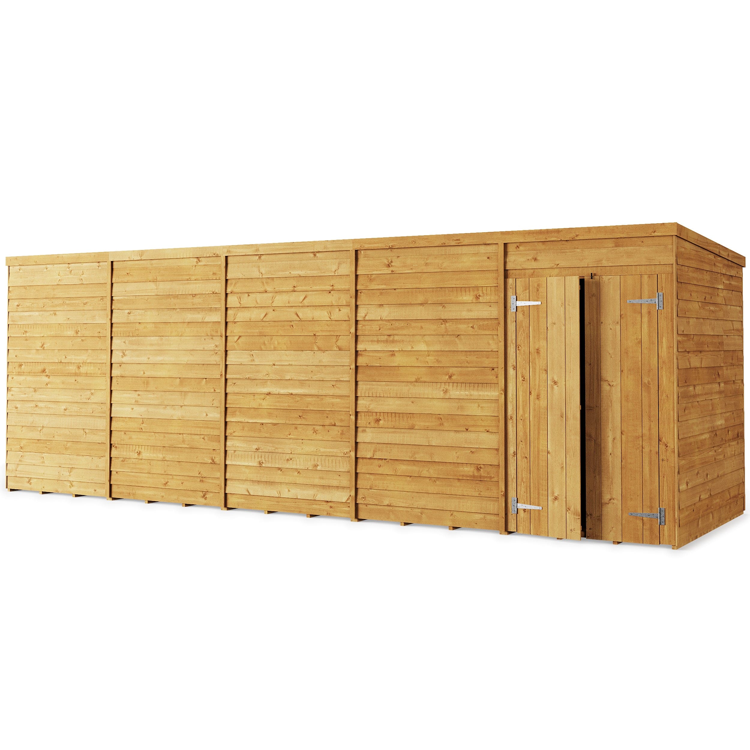 Store More 20 x 6 Pressure Treated Overlap Pent Shed