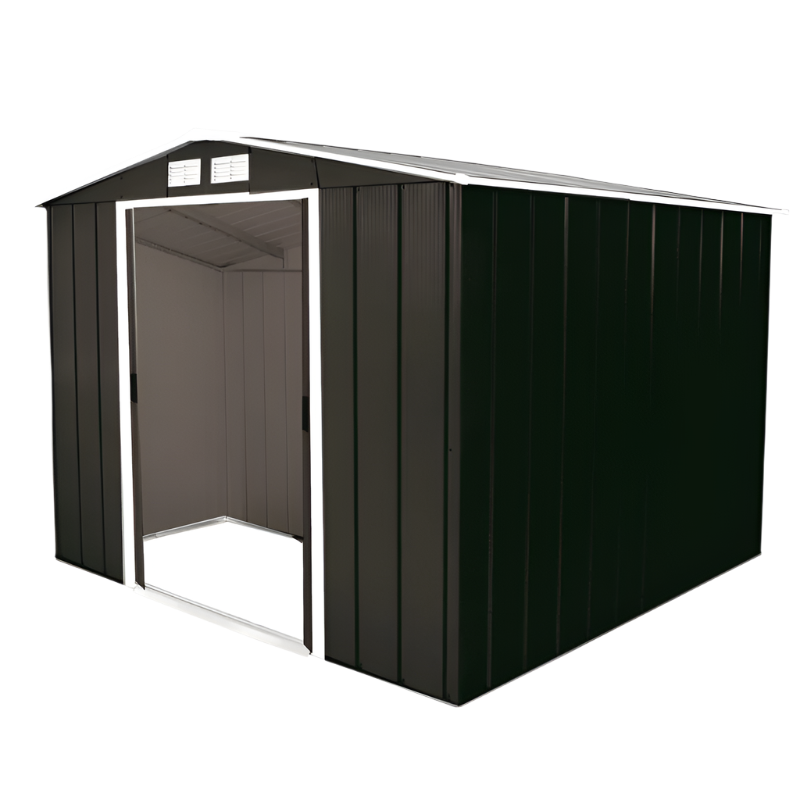 Sapphire 8 x 8 Apex Grey Metal Shed