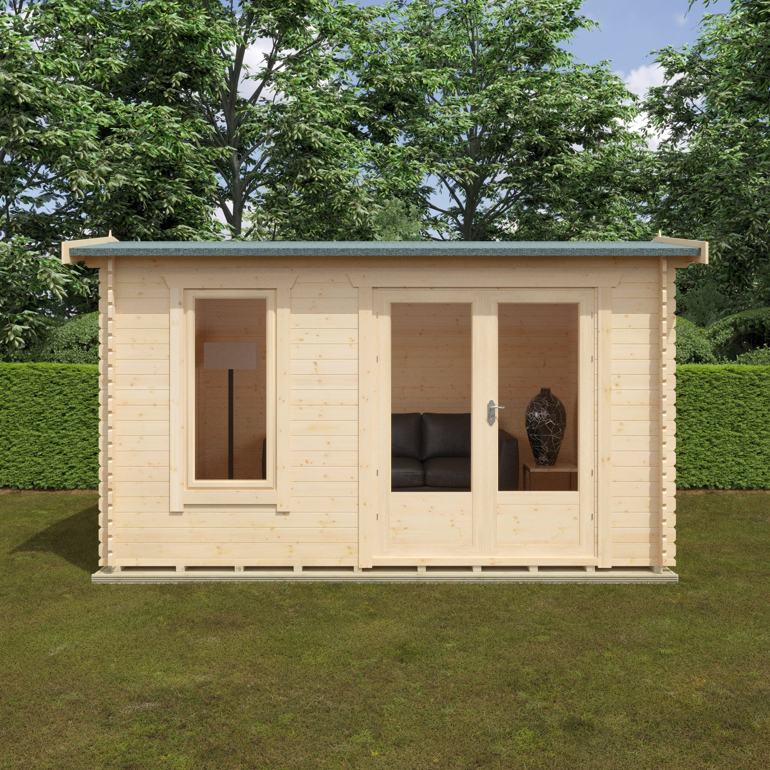 Wildlands The Longleat 12x10 Log Cabin