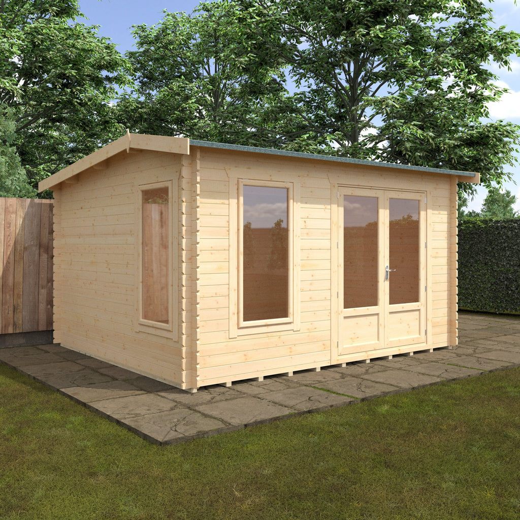 Wildlands 14x12 Longleat Log Cabin