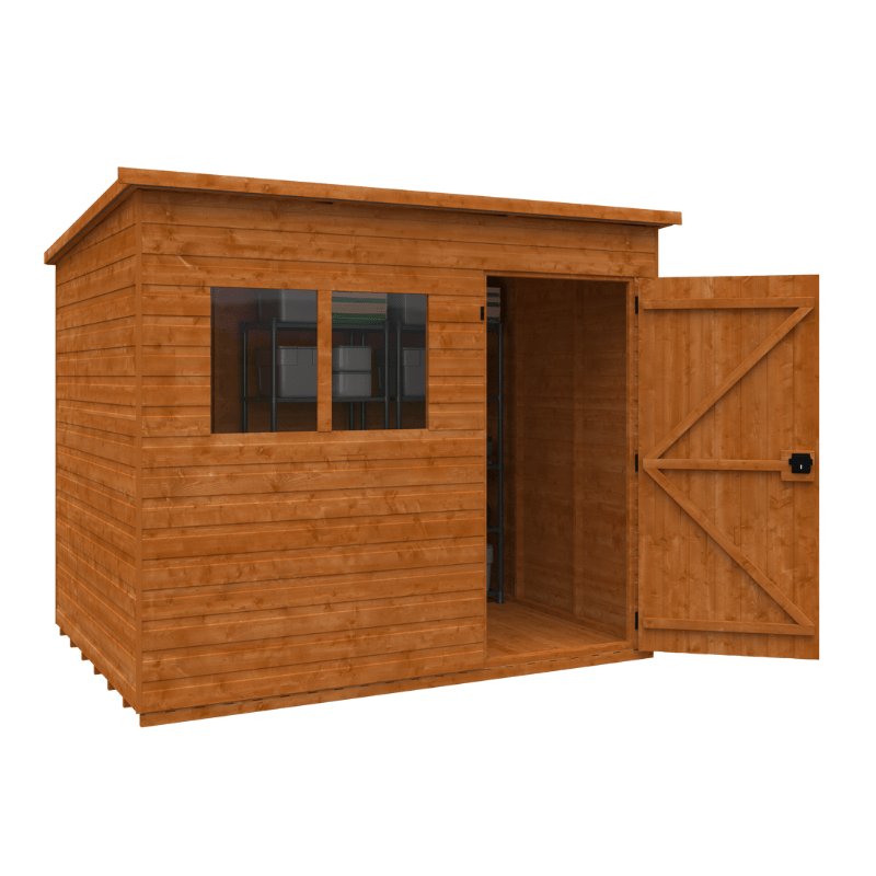 Wildlands 8 x 6 Super Pent Shiplap Shed