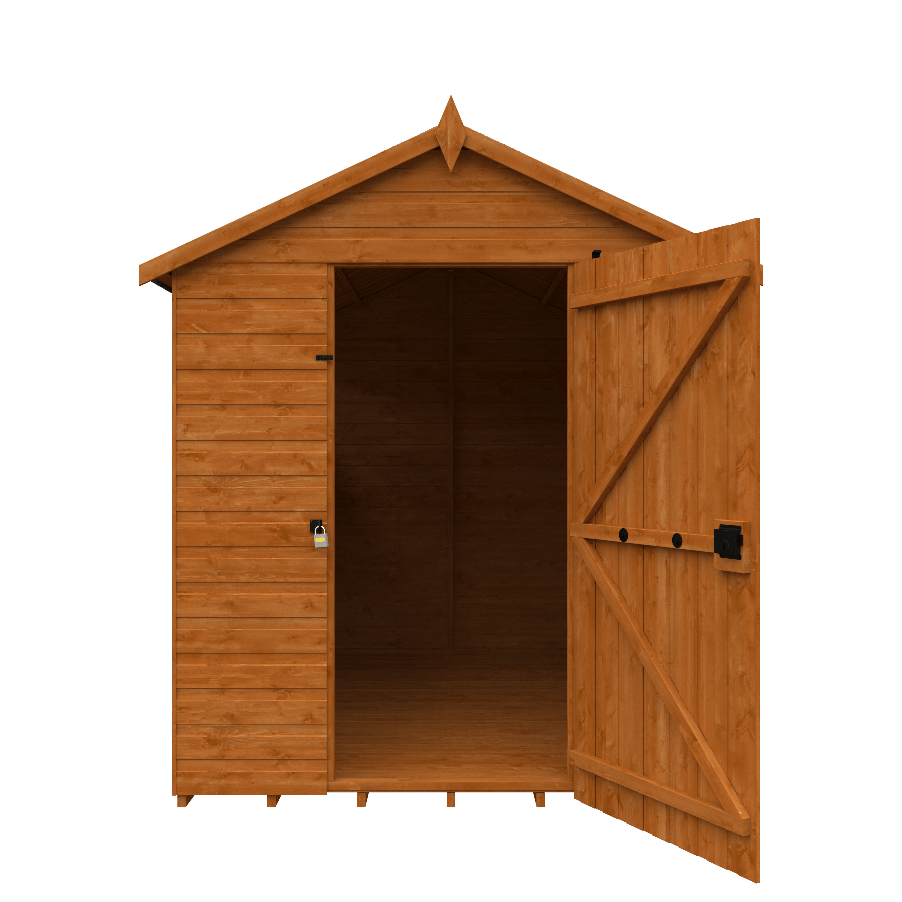 Wildlands 8x6 Security Apex Garden Shed