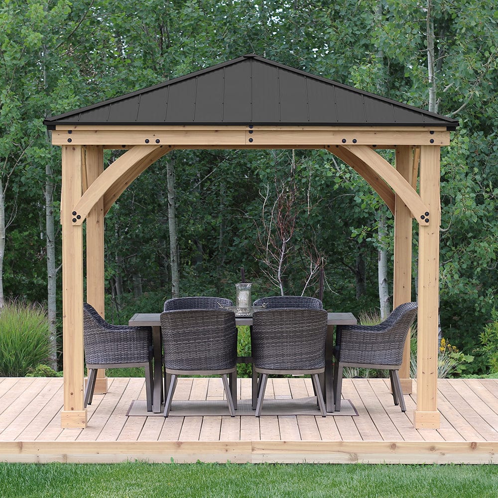Yardistry 10ft x 10ft (3m x 3m) Meridian Gazebo