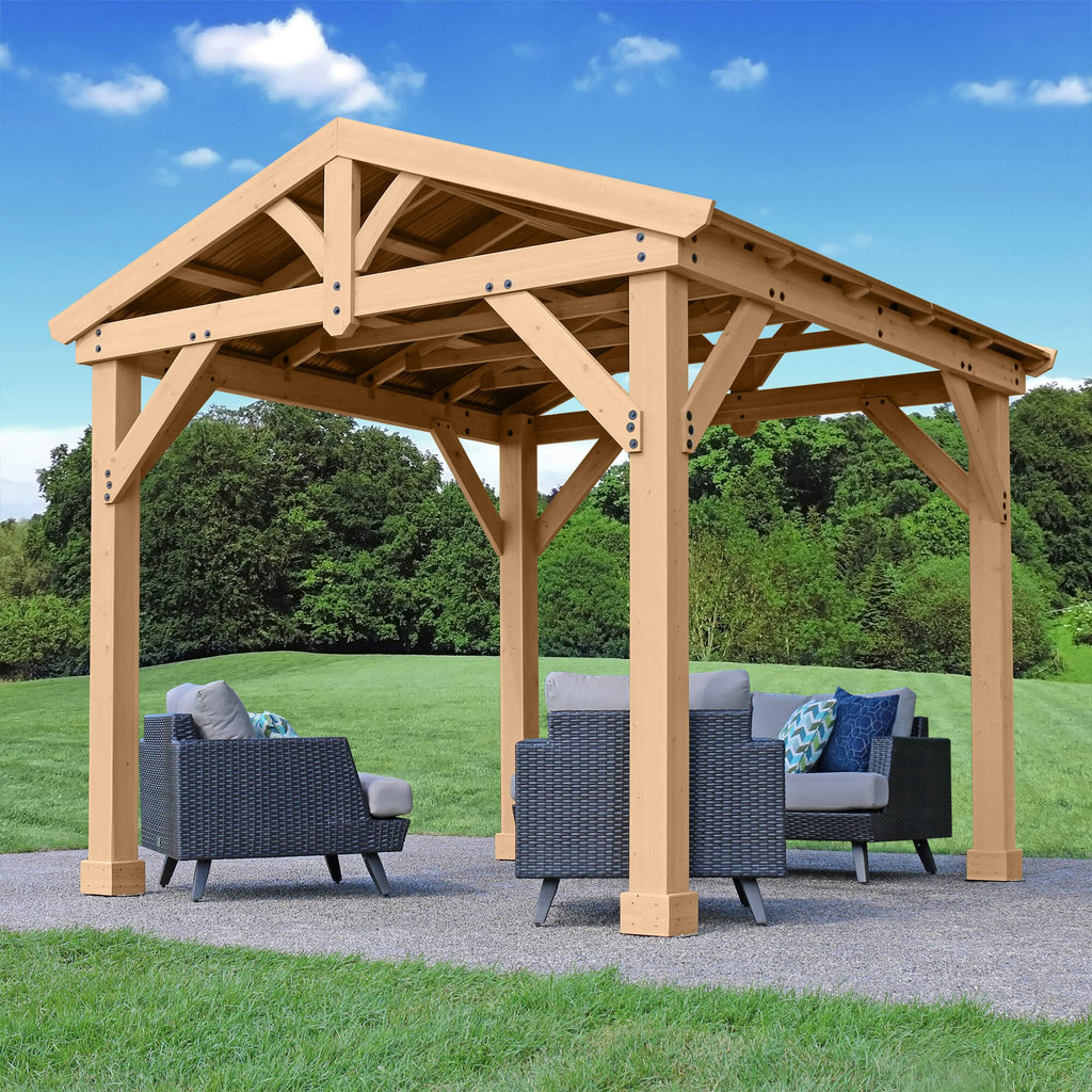 Yardistry 10ft x 10ft (3m x 3m) Meridian Pavilion Gazebo