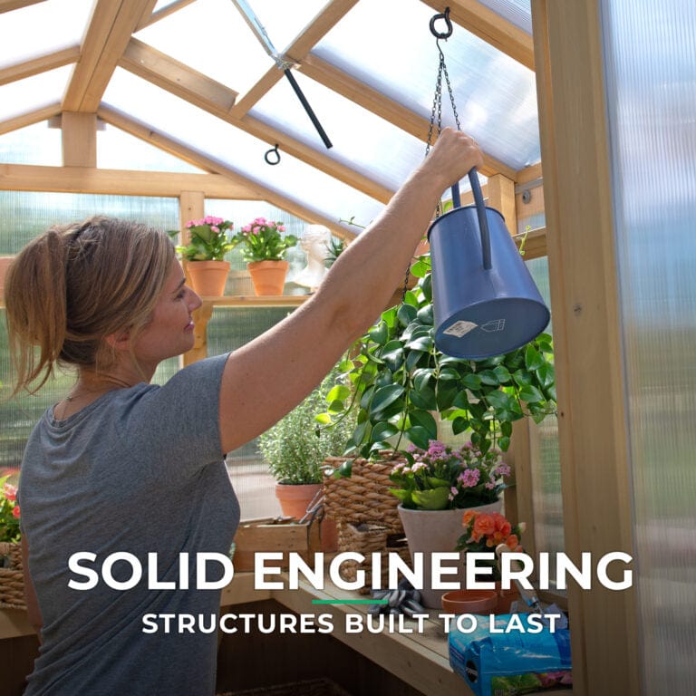 Yardistry 6.7ft x 6ft (2.3m x 2m) Meridian Greenhouse