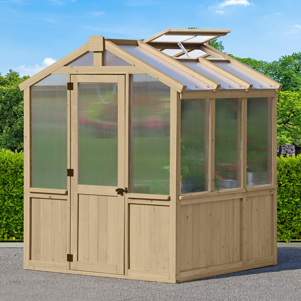 Yardistry 6.7ft x 6ft (2.3m x 2m) Meridian Greenhouse