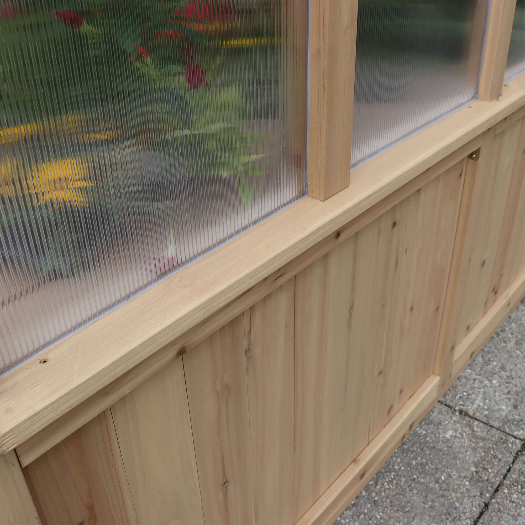 Yardistry 6.7ft x 7.8ft (2m x 2.4m) Meridian Greenhouse