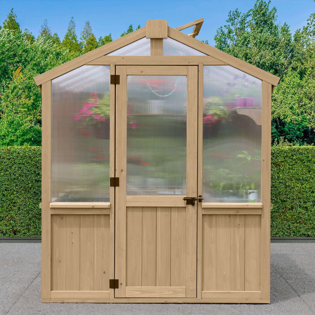 Yardistry 6.7ft x 7.8ft (2m x 2.4m) Meridian Greenhouse