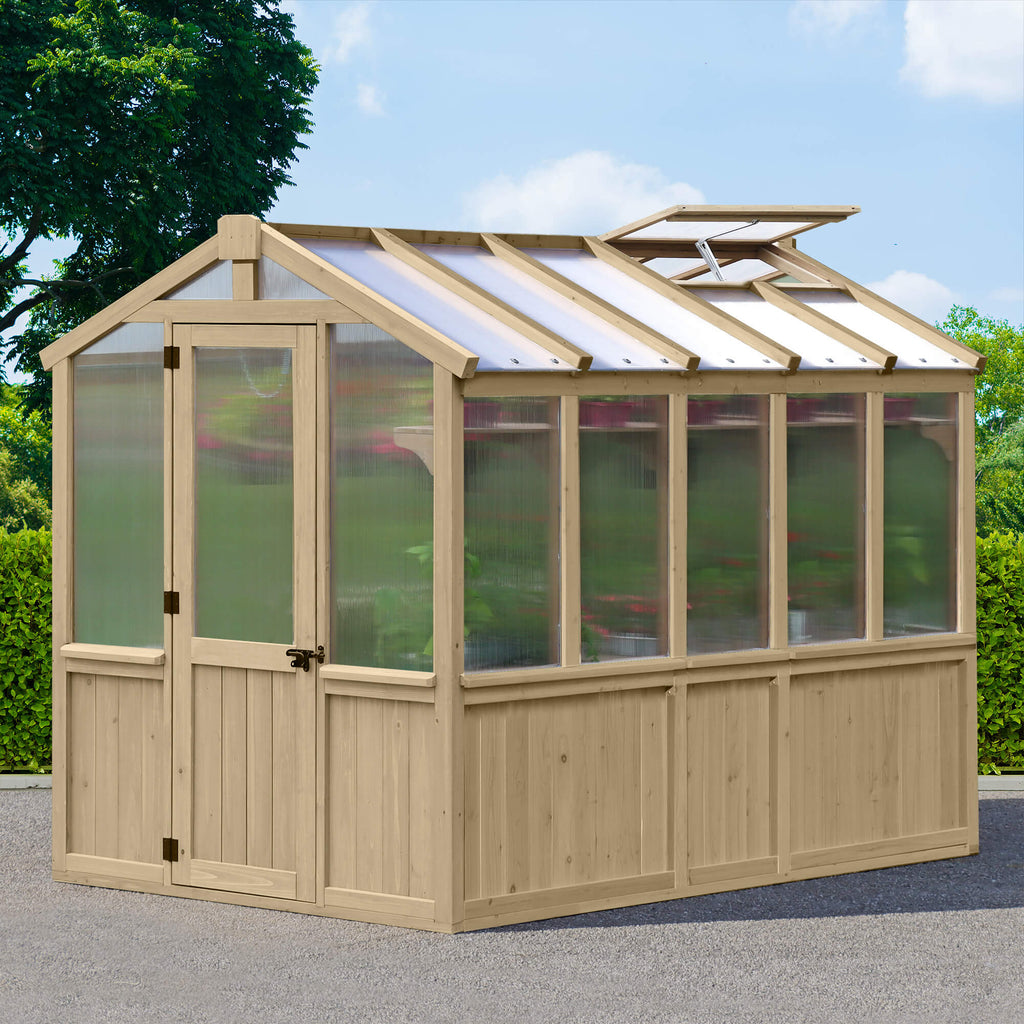 Yardistry  6.7ft x 9.7ft (2.3m x 2.9m) Meridian Greenhouse
