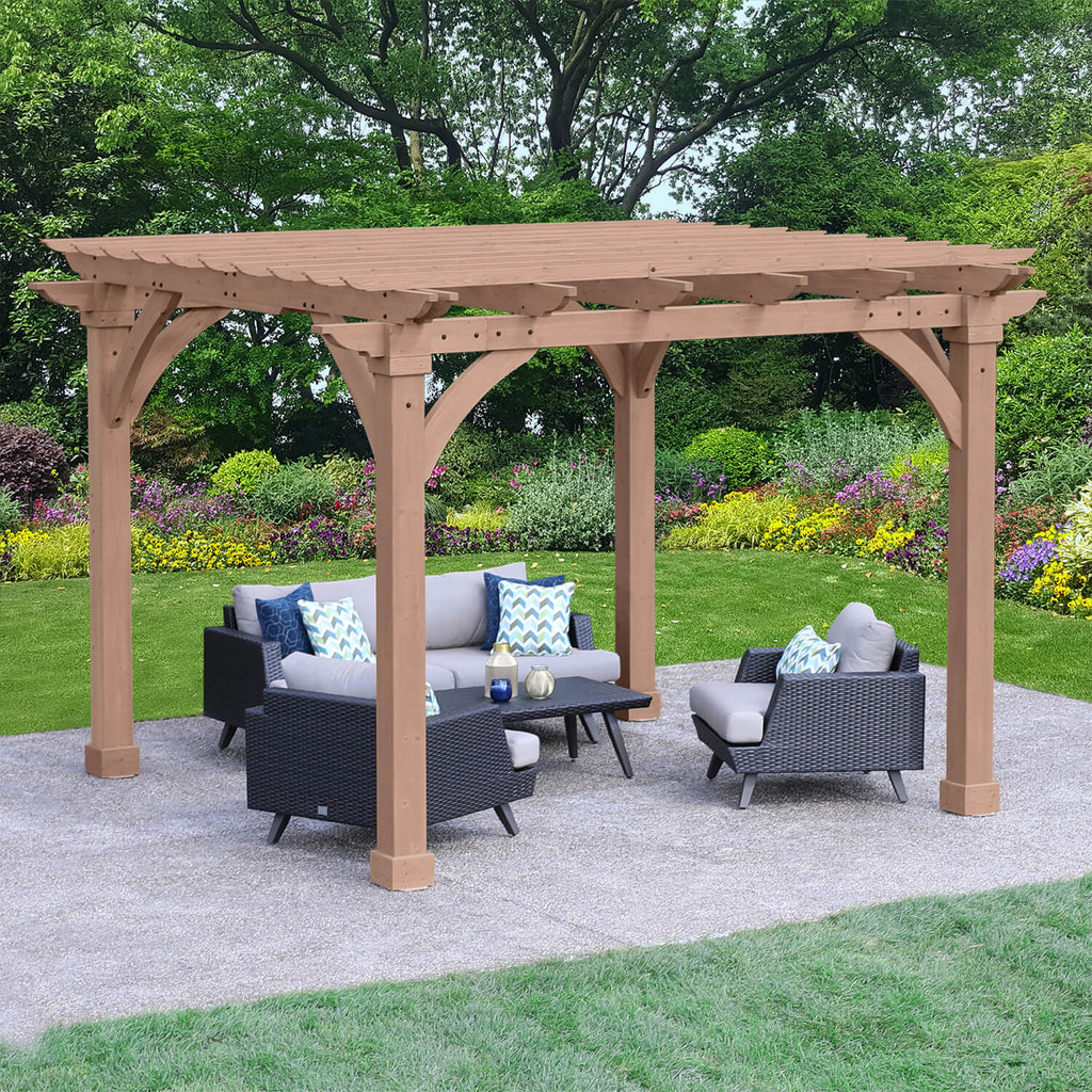 Yardistry 12ft x 12ft (3.7m x 3.7m) Meridian Pergola
